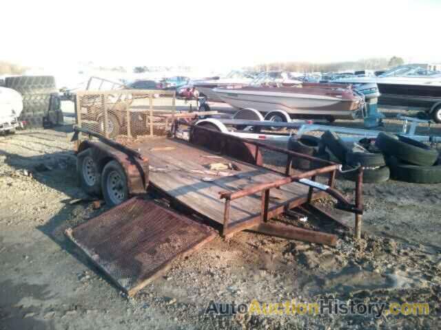 2007 TRAIL KING FLATBED, 2 AXEL